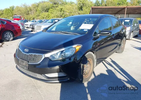 2016 Kia Forte Lx из США, поврежденный, VIN KNAFK4A61G5460535